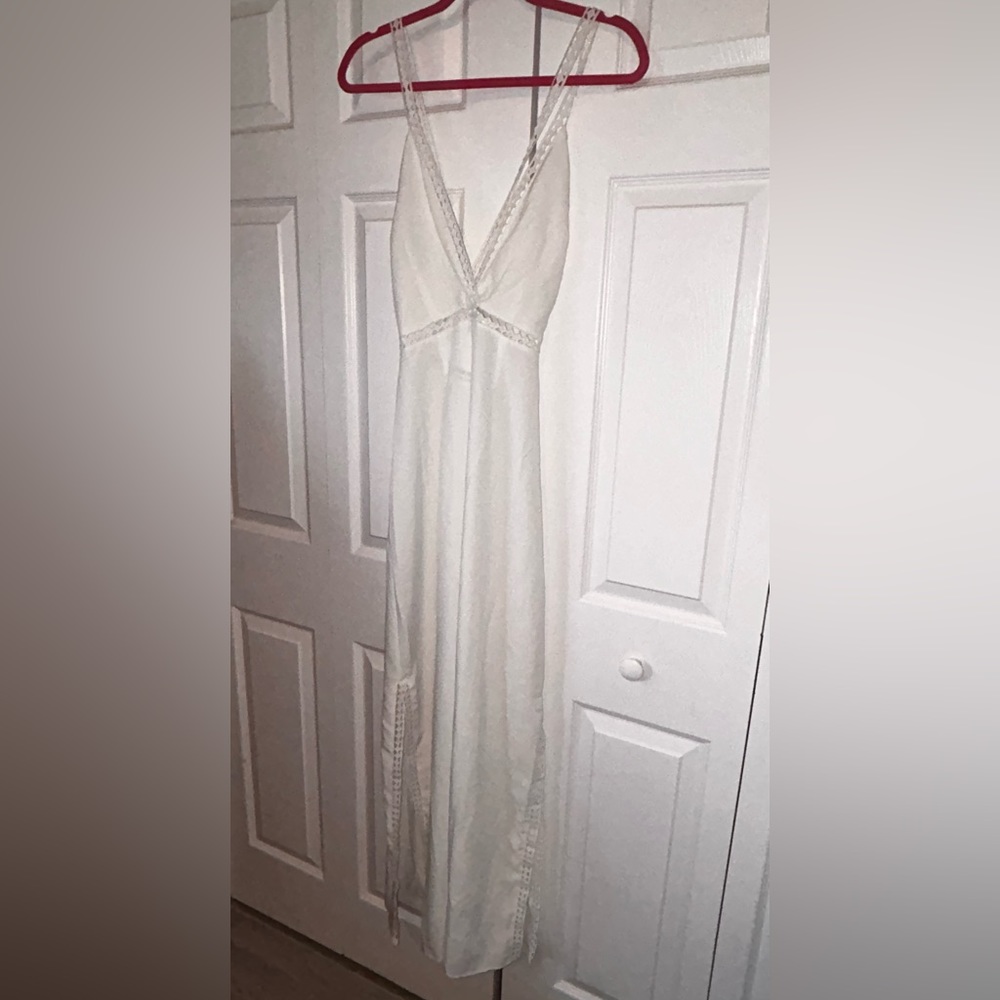 Boohoo Trim Detail Maxi Dress